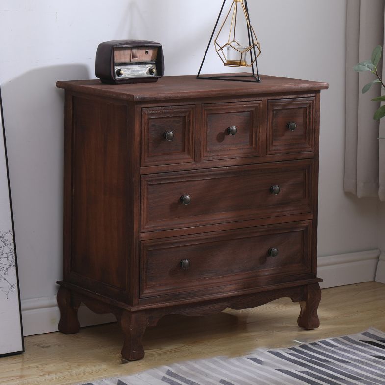 14" D Solid Wood Storage Chest Traditional Vertical Lingerie Chest with Drawers Clearhalo 'Bedroom Furniture' 'Dressers & Chests' 'dressers_chests' 'furn' 'furn_dressers_chests' 'Furniture' 1200x1200_a0c55927-307c-4abf-9f17-3b0bab6d71f6