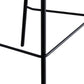 Contemporary Style Bar-stool Plastic Counter Bar Stool with Metal Legs for Kitchen Clearhalo 'Bar Furniture' 'Bar Stools' 'bar_stools' 'furn' 'furn_bar_stools' 'Furniture' 'furniture_bar_stools' 'Kitchen & Dining Furniture' 1200x1200_a0c84675-221b-4129-976e-d1e852005392
