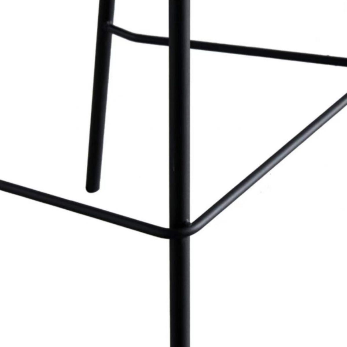 Contemporary Style Bar-stool Plastic Counter Bar Stool with Metal Legs for Kitchen Clearhalo 'Bar Furniture' 'Bar Stools' 'bar_stools' 'furn' 'furn_bar_stools' 'Furniture' 'furniture_bar_stools' 'Kitchen & Dining Furniture' 1200x1200_a0c84675-221b-4129-976e-d1e852005392