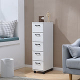 Massivholz Akzent -Brust mit Schubladen 23,62 "breite Brust auf Rädern