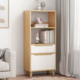 Cassa standard del rettangolo contemporaneo con ritagli di legno del cassetto