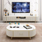 Glam Media Console Stone Enclosed Storage TV Stand for Living Room Clearhalo 'furn' 'furn_tv_stands_entertainment_centers' 'Furniture' 'Living Room Furniture' 'TV Stands & Entertainment Centers' 'TV Stands & Media Storage Furniture' 'tv_stands_entertainment_centers' 1200x1200_a0cbe830-eebb-45ff-88d2-99883f868a59