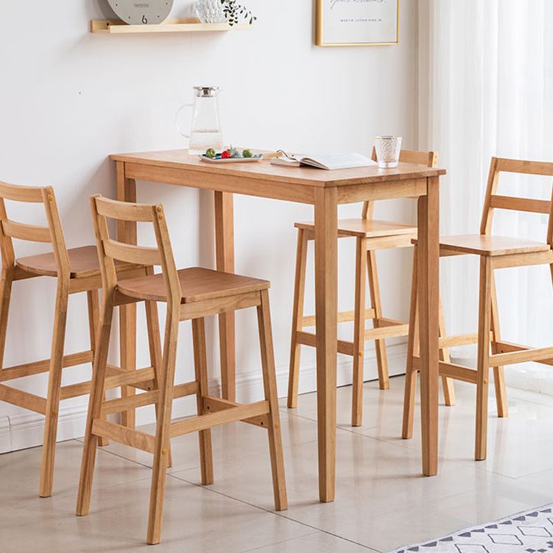 Modern Solid Wood Counter & Bar Stool Low Back Bar Stool with Wood Legs Clearhalo 'Bar Furniture' 'Bar Stools' 'bar_stools' 'furn' 'furn_bar_stools' 'furniture_bar_stools' 'Kitchen & Dining Furniture' 'kitchen&dining_furn' 'kitchen' 'kitchen_furn' Furniture' 1200x1200_a0cd6df1-2065-4b39-b952-cbd415838296