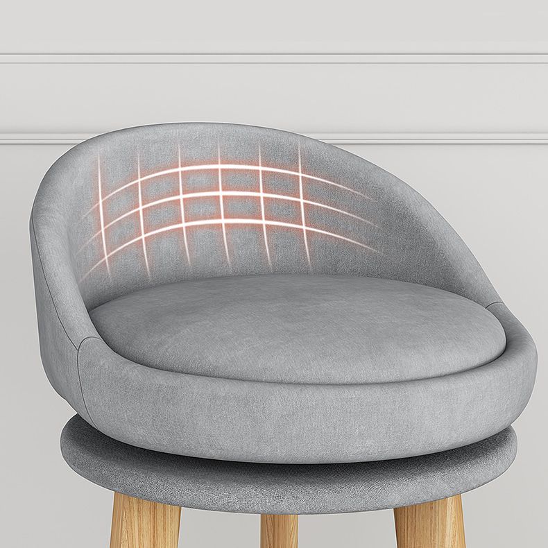Modern Backrest Armless Counter Stool Steel Cashier Bar Stool with Cushion Clearhalo 'Bar Furniture' 'Bar Stools' 'bar_stools' 'furn' 'furn_bar_stools' 'furniture_bar_stools' 'Kitchen & Dining Furniture' 'kitchen&dining_furn' 'kitchen' 'kitchen_furn' Furniture' 1200x1200_a0ce42a7-b0ff-4d90-adaf-5ad4725531e3