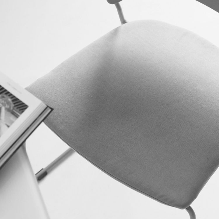 Contemporary Dining Chair Open Back Side Chair with Metal Legs for Home Use Clearhalo ' kitchen&dining_furn' 'Dining Chairs' 'Dining Tables & Seating' 'dining_chair' 'furn' 'furn_dining_chair' 'Furniture' 'furniture_dining_chair' 'Kitchen & Dining Furniture' 'kitchen' 1200x1200_a0d56e93-332c-4d86-abf9-6f8cdbfb9f7a