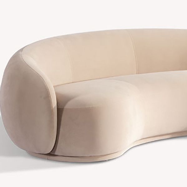 現代の静止生地3シーターリビングルームタキシードアームソファ