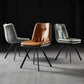 Scandinavian Style Leather Dining Chairs Upholstered Solid Back Chair for Home Use (Set of 2) Clearhalo ' kitchen&dining_furn' 'Dining Chairs' 'Dining Tables & Seating' 'dining_chair' 'furn' 'furn_dining_chair' 'Furniture' 'furniture_dining_chair' 'Kitchen & Dining Furniture' 'kitchen' 1200x1200_a0da5718-87db-47dc-b323-9d0a3e2ecb2e