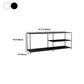 12.99 "W TV Stand Open Storage Industrial Style Console