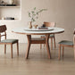 Modern Dining Round Table Dining Sintered Stone Table for Restaurant with Wood Legs Clearhalo 'Dining Tables & Seating' 'Dining Tables' 'dining_table' 'furn' 'furn_dining_table' 'Furniture' 'furniture_dining_table' 'Kitchen & Dining Furniture' 'kitchen' 'kitchen_dining_table' 1200x1200_a0e05c5b-6c7f-4108-bbf0-6bbfbbdf6d04