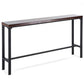 Wood Bar Dining Table Industrial Bar Dining Table with Trestle Base Clearhalo 'Bar Furniture' 'Bar Tables' 'bar_tables' 'furn' 'furn_bar_tables' 'Furniture' 'furniture_bar_tables' 'Kitchen & Dining Furniture' 1200x1200_a0e3840f-fc1d-4f84-bcdb-a984f8df83db