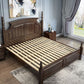 Victorian Ash Four Poster Bed Solid Color Walnut Poster Bed with Headboard Clearhalo 'Bedroom Furniture' 'Beds' 'furn' 'furn_beds' 'Furniture' 1200x1200_a0e5f2ad-d3f0-4fad-ba80-826e8fa5d336