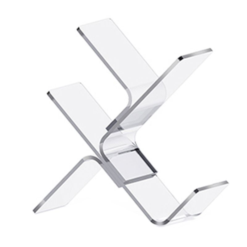 Modern Antique Finish Shelf Bookcase Acrylic Book Shelf with Shelves Clearhalo 'Bookcases' 'furn' 'furn_bookcases' 'Furniture' 'Office Furniture' 1200x1200_a0e71216-910f-4c90-9be4-ec00b5b0d819