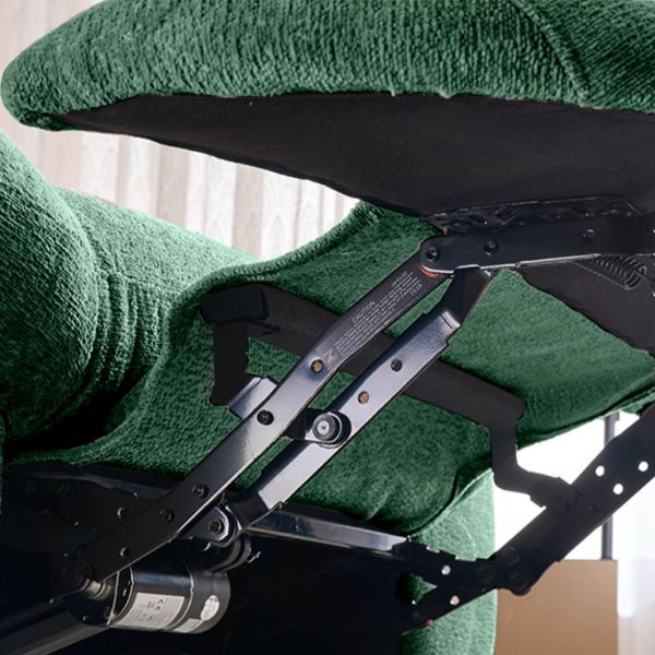 Contemporaneo Recliner Recliner Metal Solid Color Rocker girevole interno