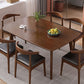 Modern Style Rubberwood Solid Wood Dining Table Rectangle Table with 4 Legs for Dinning Room Clearhalo ' dining_table' 'Dining Tables & Seating' 'Dining Tables' 'furn' 'furn_dining_table' 'Furniture' 'furniture_dining_table' 'Kitchen & Dining Furniture' 'kitchen&dining_furn' 'kitchen' 'kitchen_dining_table' 1200x1200_a0ed1581-1dd4-494c-bde3-ef5d44f8ee3f