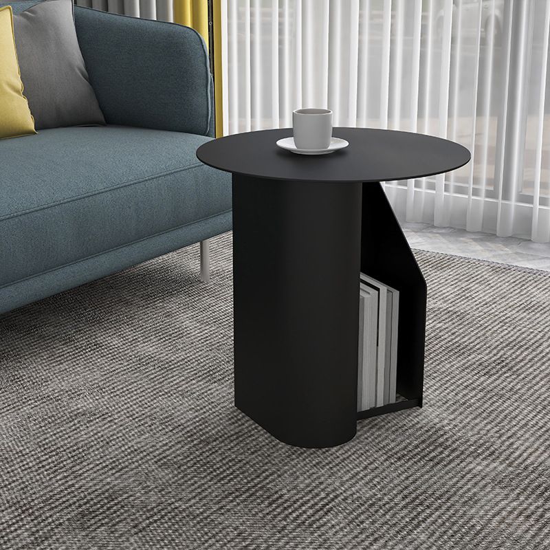 Mid-Century Modern Iron Coffee Table 1 Les Cocktail Table with Storage Clearhalo 'Coffee & Accent Tables' 'Coffee Tables' 'coffee_tables' 'furn' 'furn_coffee_tables' 'Furniture' 'Living Room Furniture' 1200x1200_a0ed6ad5-a845-44e8-8bee-aaf590d5e499