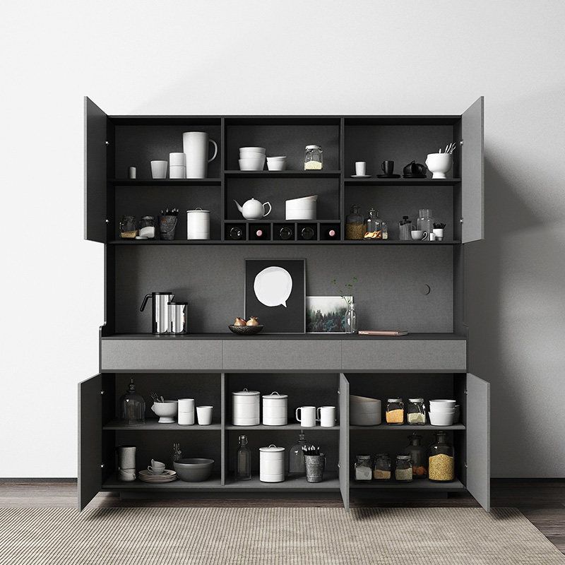 Cinque porte tre cassetti Server buffet glam per soggiorno per soggiorno