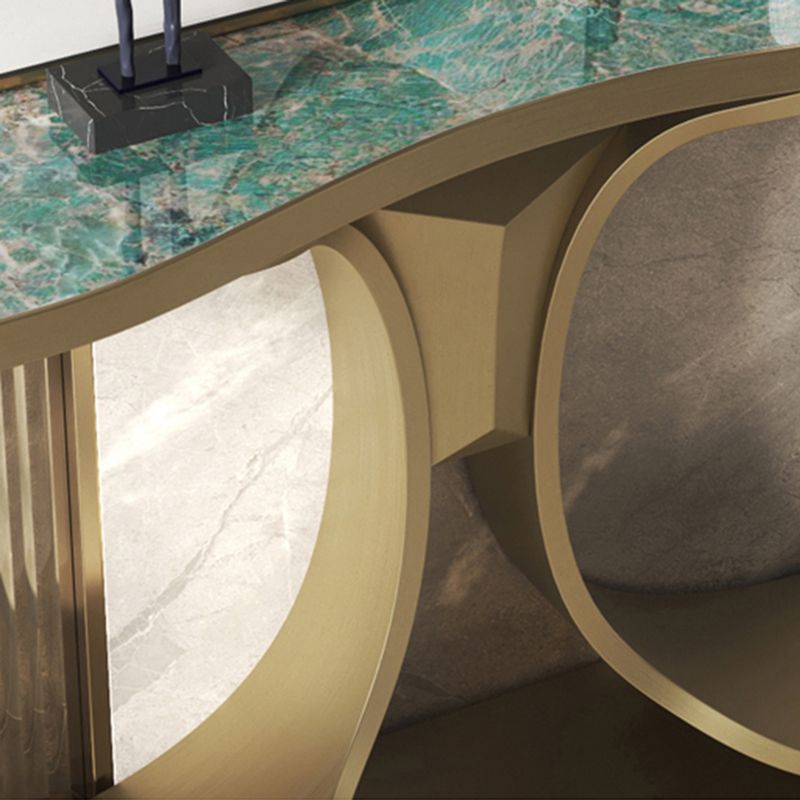 Forma libera da forma contemporanea console console in pietra di divani di divani