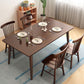 Minimalist Solid Wood Dining Set with Rubberwood Wood Dining Table and Chairs Clearhalo 'Dining Room Sets' 'Dining Tables & Seating' 'dining_room_set' 'furn' 'furn_dining_room_set' 'Furniture' 'furniture_dining_room_set' 'Kitchen & Dining Furniture' 'kitchen&dining_furn' 'kitchen' 1200x1200_a0f4d035-44a7-4aec-8439-0007fc3fccaa