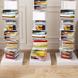 Zeitgenössischer 13.77 "Breites geometrisches Buchregal Iron Home Bücherregal