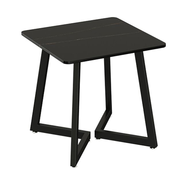 Industrial Style Dining Table Black Sintered Stone Dining Table with Metal Base Clearhalo ' dining_table' 'Dining Tables & Seating' 'Dining Tables' 'furn' 'furn_dining_table' 'Furniture' 'furniture_dining_table' 'Kitchen & Dining Furniture' 'kitchen&dining_furn' 'kitchen' 'kitchen_dining_table' 1200x1200_a0f6cfe1-dd46-42f0-b821-cbdb2cbf589f