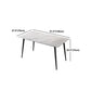 Modern 1/7 Pieces Dining Set Rectangle Stone Dining Table for Kitchen Dining Room