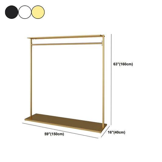 Einfacher Katastack reine Farbe Metallic Free Standing Deck -Rack mit Regalen