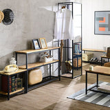 Tavolo di accento della console moderna di metà secolo Antique di divani console di finitura in legno