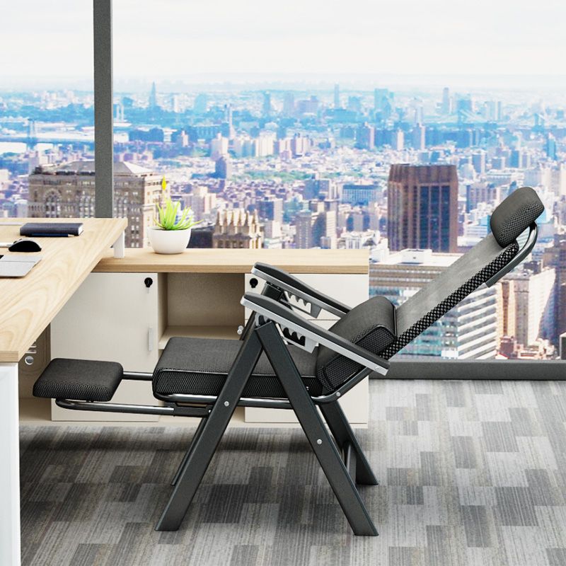 Modern High Back Executive Chair No Wheels Lumbar Support Desk Chair Clearhalo 'furn' 'furn_office_chair' 'Furniture' 'Office Chairs' 'Office Furniture' 'office_chair' 1200x1200_a0f9ecce-299c-4024-83fe-7cb53f247765