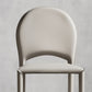 Indoor Faux Leather Side Chair Dining Room Armless Dining Chairs