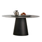 Contemporary Dining Round Table Sintered Stone Table with Metal Legs for Home Use Clearhalo 'Dining Tables & Seating' 'Dining Tables' 'dining_table' 'furn' 'furn_dining_table' 'Furniture' 'Kitchen & Dining Furniture' 1200x1200_a0fabc95-e13b-4630-9c9b-6d647b1083da