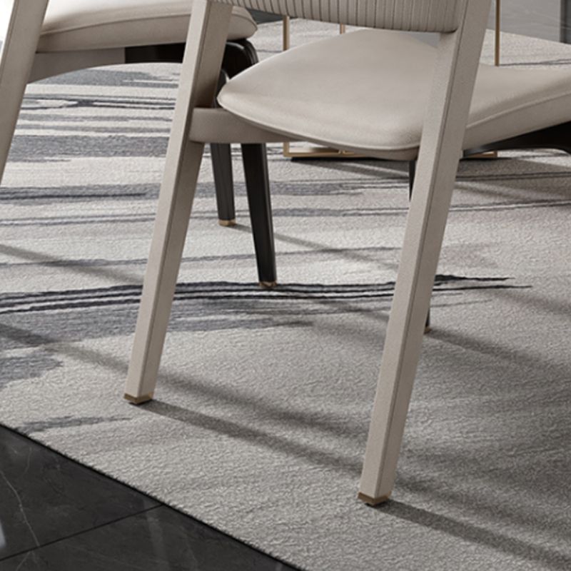 Open rug dineren accentstoel gestoffeerde eetkamerstoel voor huis