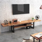 Modern TV Media Stand Engineered Wood Natural TV Stand Console Clearhalo 'furn' 'furn_tv_stands_entertainment_centers' 'Furniture' 'Living Room Furniture' 'TV Stands & Entertainment Centers' 'TV Stands & Media Storage Furniture' 'tv_stands_entertainment_centers' 1200x1200_a0fbe978-3f41-48d5-b3c9-17fba0da0840