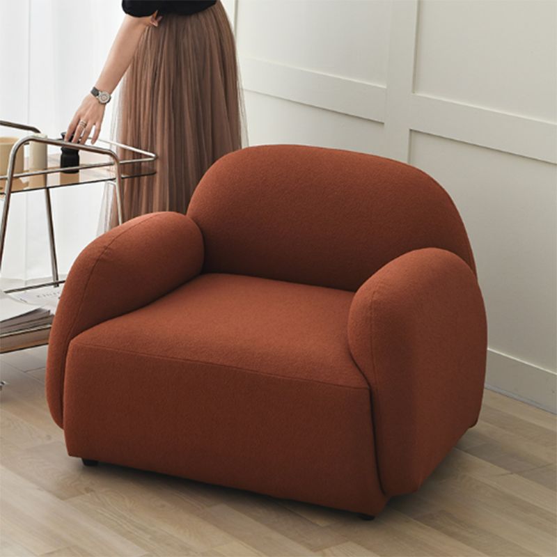 Modern Tight Back Settee Couch Square Arm Standard Sofa Couch