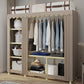 Contemporary Style Wardrobe Armoire Steel Frame Wardrobe for Bedroom Clearhalo 'Armoires & Wardrobes' 'armoires_wardrobes' 'Bedroom Furniture' 'furn' 'furn_armoires_wardrobes' 'Furniture' 1200x1200_a0fdecb3-33bb-46eb-b121-43a4d8c0dae7