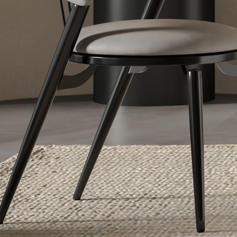 Sedia laterale industriale aperta sedia sala da pranzo per sala da pranzo