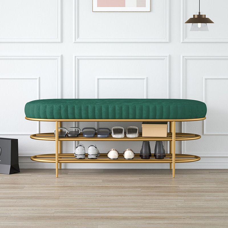 Modern Entryway Bench Cushioned Seating Bench with Shoe Storage Clearhalo 'Benches' 'Chairs & Seating' 'furn' 'furn_benches' 'Furniture' 'Living Room Furniture' 1200x1200_a101de35-a34b-4489-bc12-ff4323285806