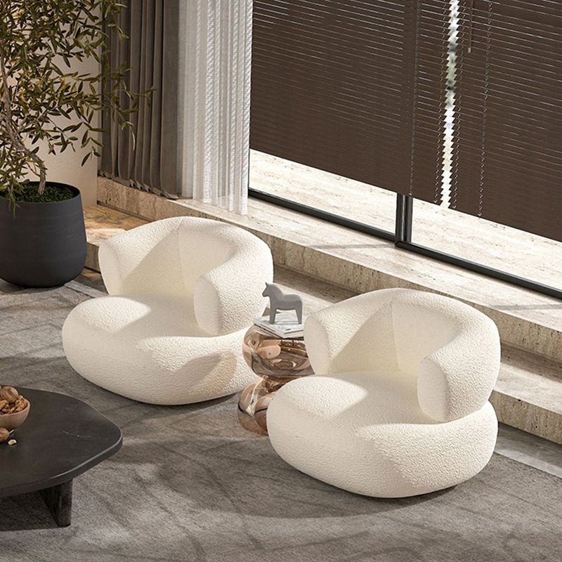 Sofá estándar de la tela de tela de tela de camello contemporánea