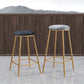 Restaurant Stackable Backless Stool Matte Finish Velvet Bar Stool Clearhalo 'Bar Furniture' 'Bar Stools' 'bar_stools' 'furn' 'furn_bar_stools' 'Furniture' 'furniture_bar_stools' 'Kitchen & Dining Furniture' 1200x1200_a104a18a-7b86-4f73-a6ba-d26960c71078