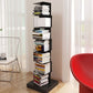 Black Contemporary Corner Bookshelf Closed Back Vertical Steel Shelf Clearhalo 'Bookcases' 'furn' 'furn_bookcases' 'Furniture' 'furniture_bookcases' 'kitchen' 'kitchen_bookcases' 'Living Room Furniture' 'Office Furniture' 1200x1200_a1078461-5f8a-4431-aaac-5cd82f76fefd