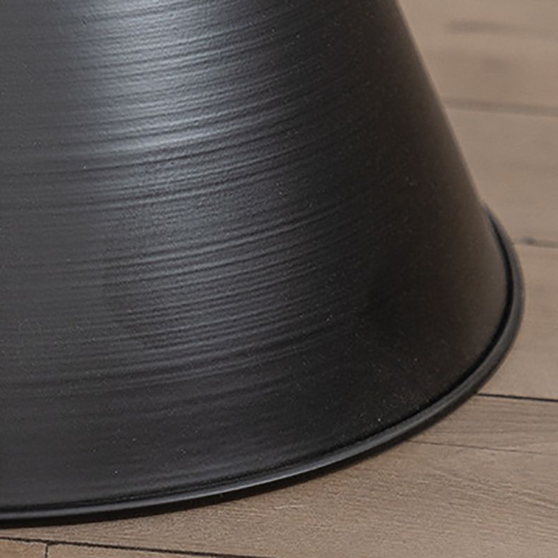 Tavolo laterale di campagna largo da 17 "Tavolino rotondo in metallo