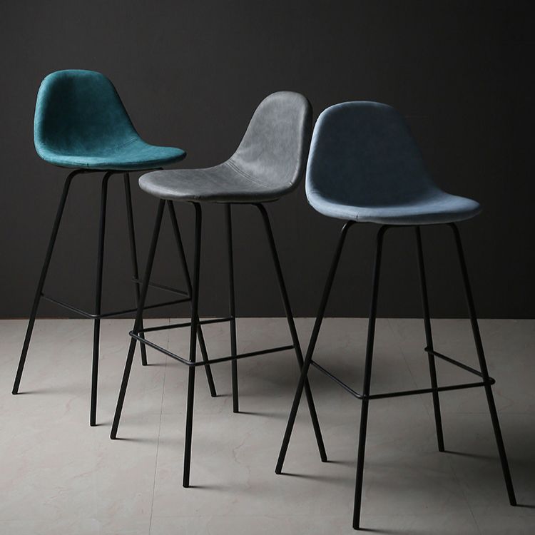Industrial Style Bar-stool Iron Legs Counter Stool for Kitchen Bar Clearhalo 'Bar Furniture' 'Bar Stools' 'bar_stools' 'furn' 'furn_bar_stools' 'furniture_bar_stools' 'Kitchen & Dining Furniture' 'kitchen&dining_furn' 'kitchen' 'kitchen_furn' Furniture' 1200x1200_a107f7ff-ce1a-4204-a24d-96a253154e43