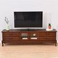 Traditional Wood TV Console Enclosed Storage TV Media Stand with Doors for Living Room Clearhalo 'furn' 'furn_tv_stands_entertainment_centers' 'Furniture' 'Living Room Furniture' 'TV Stands & Entertainment Centers' 'TV Stands & Media Storage Furniture' 'tv_stands_entertainment_centers' 1200x1200_a10b18fc-7a18-4cee-a72f-d3ce85104c8b