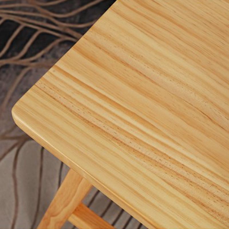 Modern Armless Backless Counter Stool Wood Cashier Bar Stool with Seat and Pedal Clearhalo 'Bar Furniture' 'Bar Stools' 'bar_stools' 'furn' 'furn_bar_stools' 'Furniture' 'Kitchen & Dining Furniture' 1200x1200_a10d50a7-ad17-417c-9c8a-8e0b98afafe5