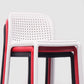 Contemporary PP Bar and Counter Stool Low Back Stool with 4 Legs Clearhalo 'Bar Furniture' 'Bar Stools' 'bar_stools' 'furn' 'furn_bar_stools' 'Furniture' 'furniture_bar_stools' 'Kitchen & Dining Furniture' 1200x1200_a10eed4b-0e1a-4aa4-94d6-e533454305f2
