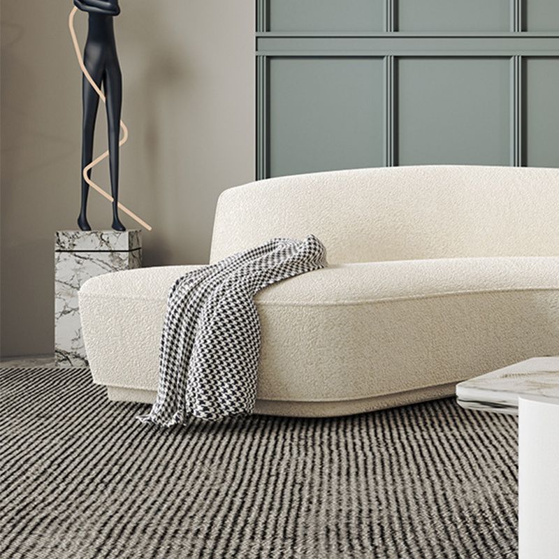 30" Wide Contemporary Sectional Sofa Fabric Curved Corner Sectional Clearhalo 'furn' 'furn_sectionals' 'Furniture' 'Living Room Furniture' 'Sectionals' 1200x1200_a1104e9d-0a54-4f5f-b411-597955caba06