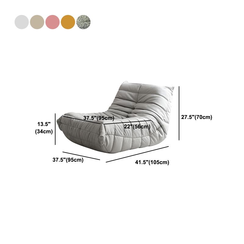 Armless Sofa Sewn Pillow Back Contemporary Sofa for Living Room Clearhalo 'furn' 'furn_sofas' 'Furniture' 'Living Room Furniture' 'Sofa' 'sofas' 1200x1200_a118d6ed-15c8-44e0-8abb-b1b8f308fe37