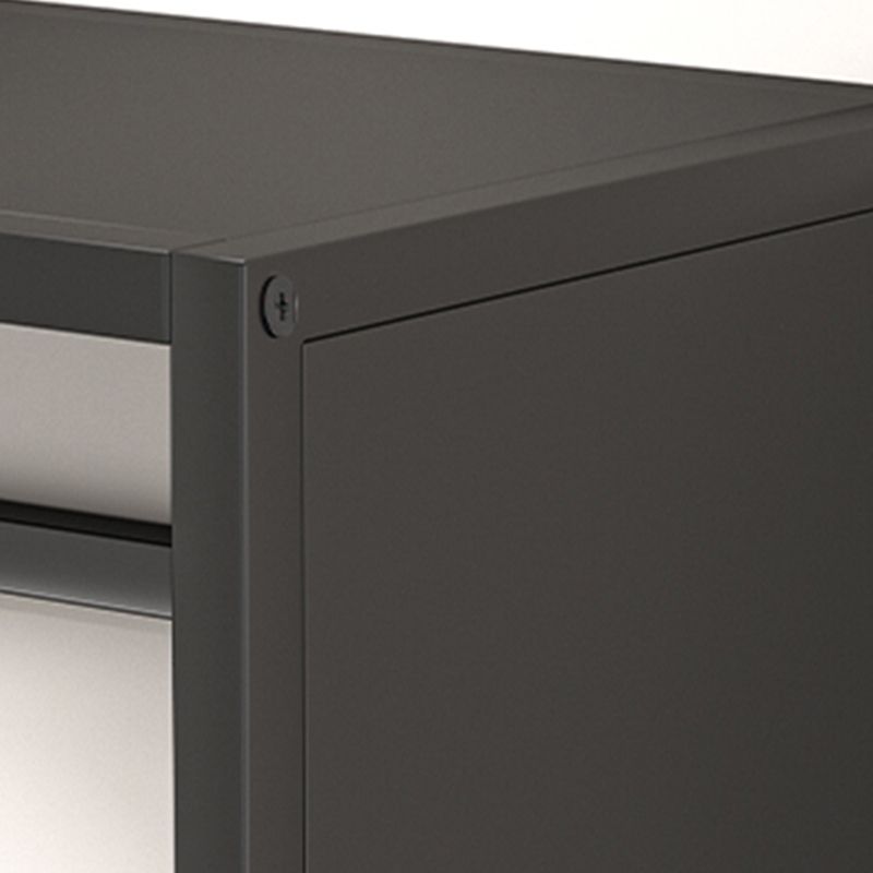 Modern Metal Bookshelf Open Shelf Bookcase with Rectangular Shelves Clearhalo 'Bookcases' 'Furniture' 'furniture_bookcases' 'kitchen' 'kitchen_bookcases' 'Living Room Furniture' 'Office Furniture' 1200x1200_a11a31b9-cc64-42df-a613-fd2e04cf15ce