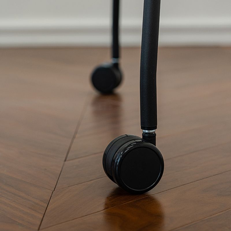 Sedia da scrivania senza braccia moderna nessuna sedia da ufficio ergonomica angosciante con ruote