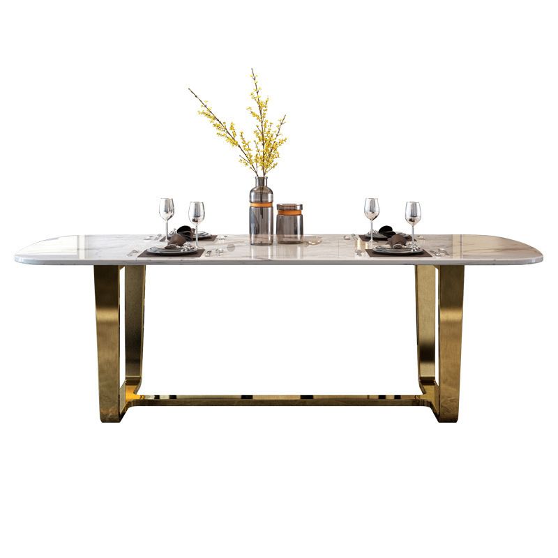 Ensemble de table rectangle contemporain 1/4/5/7 Pièces Pièces Ensemble de restauration pour la maison