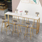 Nordic Style Sintered Stone Table Bar Counter Table for Home Clearhalo 'Bar Furniture' 'Bar Tables' 'bar_tables' 'furn' 'furn_bar_tables' 'Furniture' 'furniture_bar_tables' 'Kitchen & Dining Furniture' 1200x1200_a120bce4-9f6e-404c-94e8-ba818ea62e1a